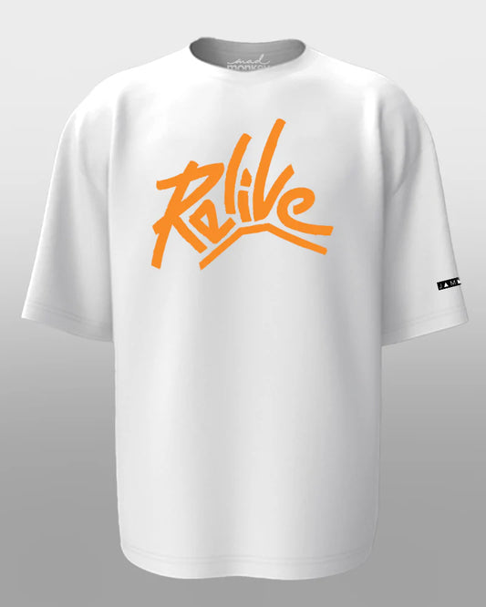 Oversized Relive - Jammers White Unisex T-shirt