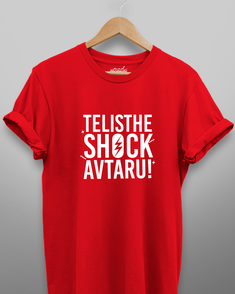 Telisthe Shock Avtaru Unisex T-shirt Red